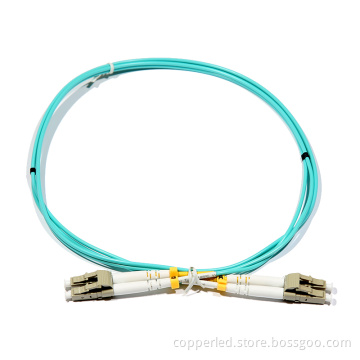 LC/PC-LC/PC Multimode Duplex Om3 Fiber Optic Patch Cord